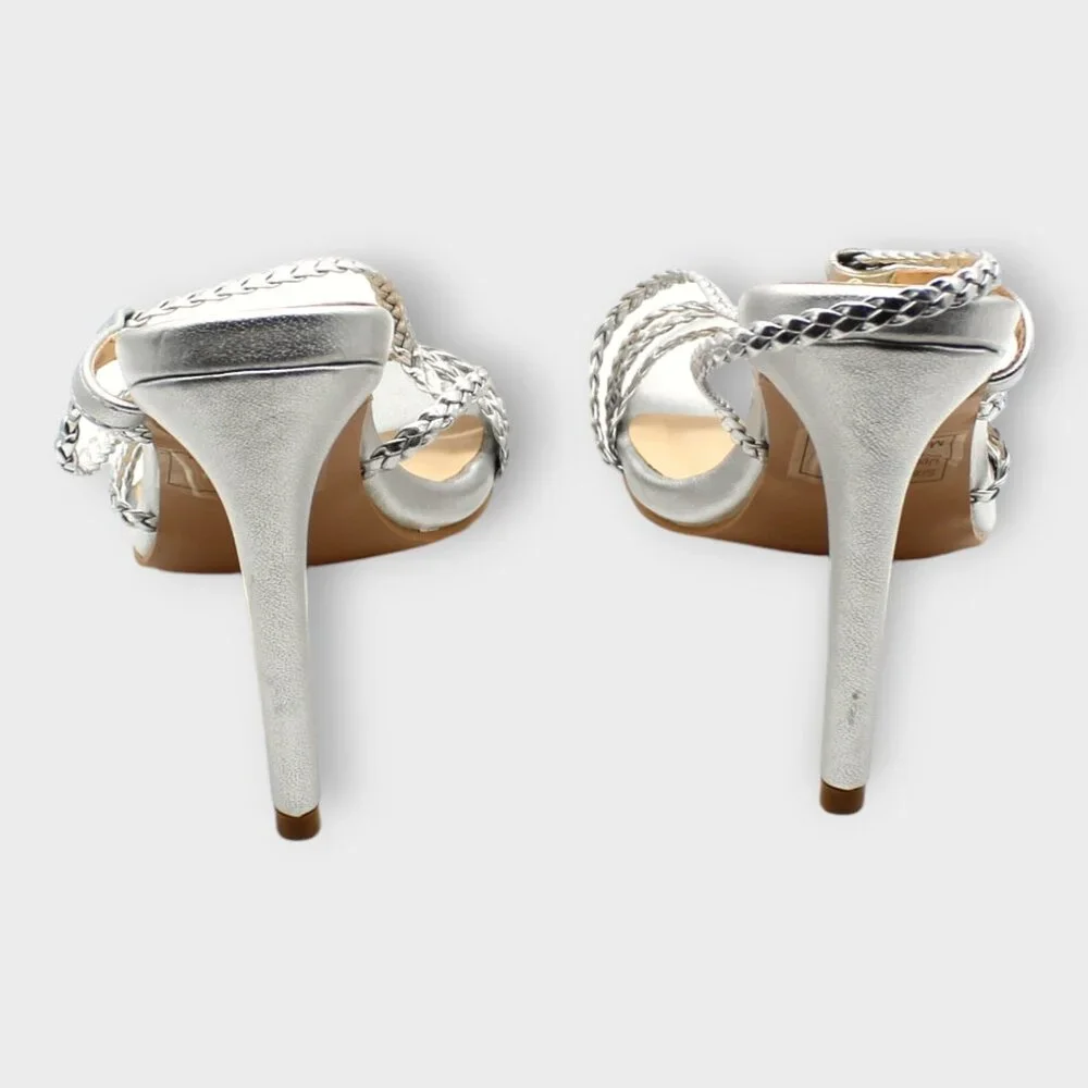 Olivia Miller Silver Pumps - Picture 8 of 8